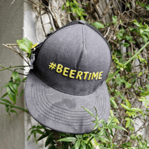 #Beertime Flat Peak Trucker Cap